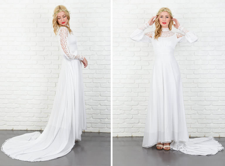 Bohemian Brides: Beautiful Vintage Wedding Dresses