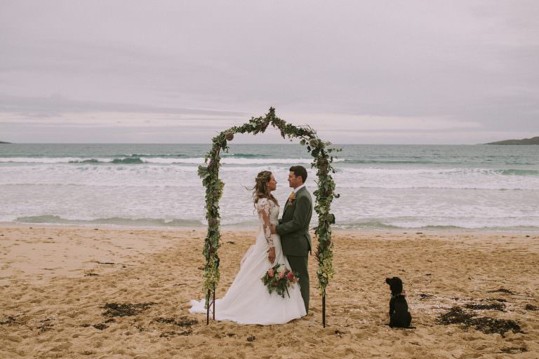 Scarista Beach, Isle of Harris Wedding / Jenny + Hamish