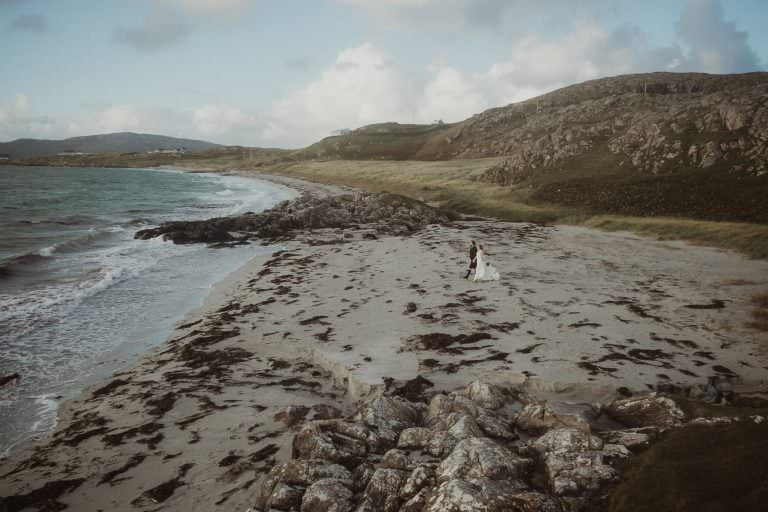 Isle of Benbecula Wedding / Iain Alasdair + Tessa