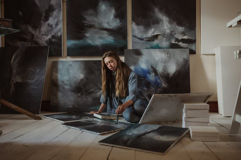 Ellis O’Connor Artist Portraits // North Uist