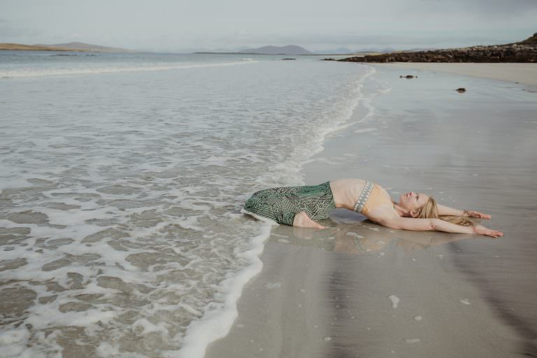 North Uist Yoga Portraits // Judith