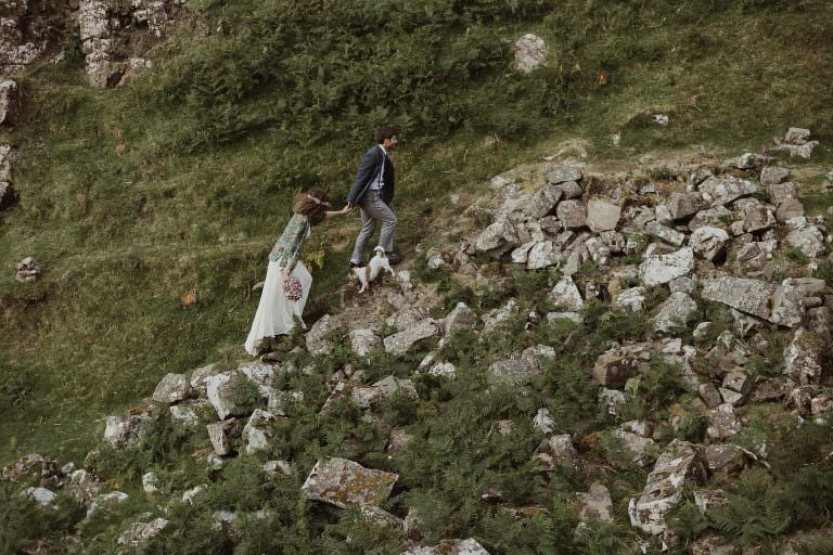 Fairy Glen, Isle of Skye Elopement