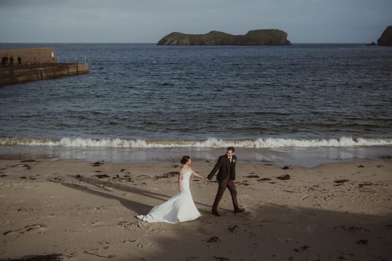 Bayble Beach Wedding, Isle of Lewis / Monika + Gary  *Preview*