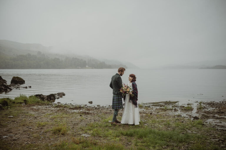 Loch Awe, Oban Wedding / Nathalie + Jamie