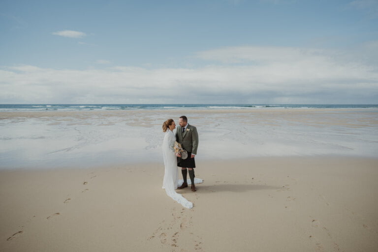 Isle of Lewis Wedding / Claire + Angus {sneak peek}