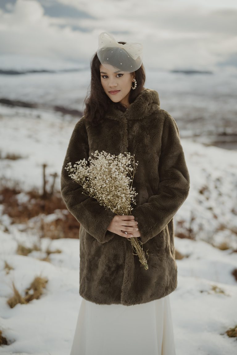 isle of skye snow elopement photograhy